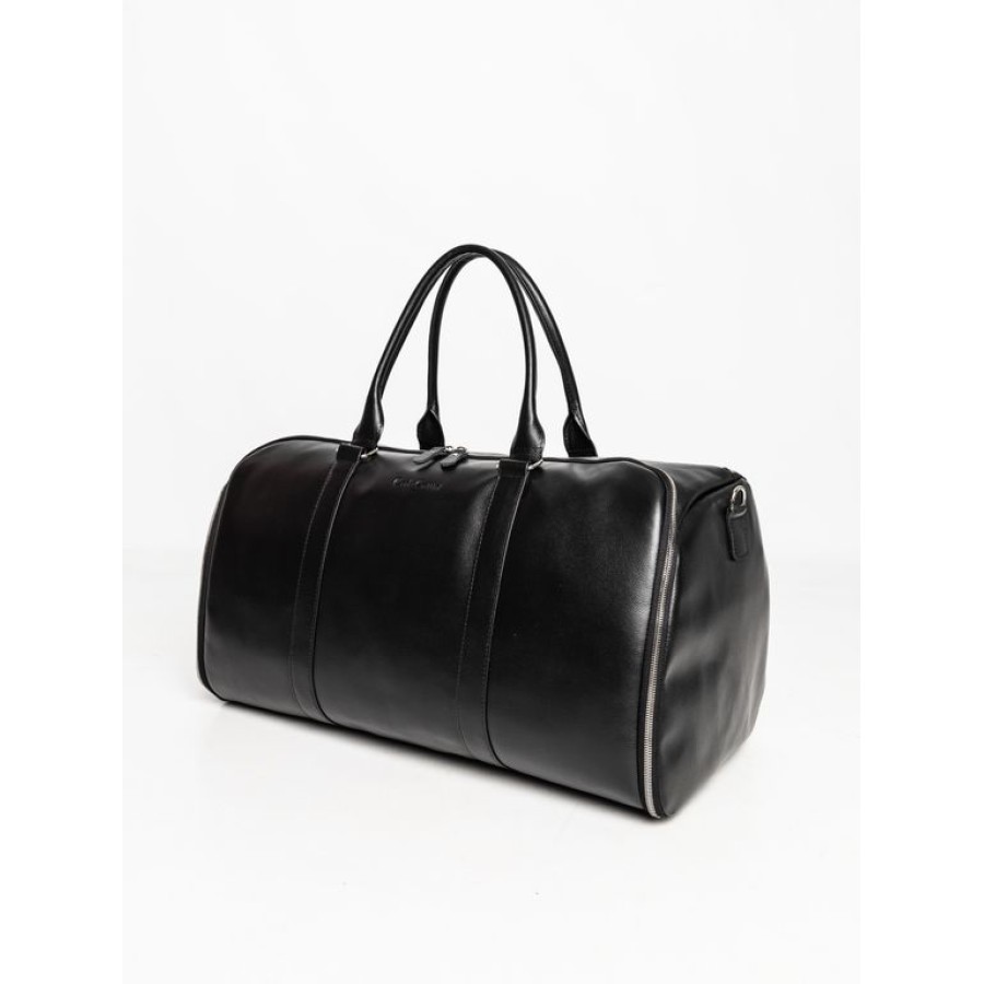 Кожаный портплед / дорожная сумка Goffredo Premium black (арт. 4045-51)