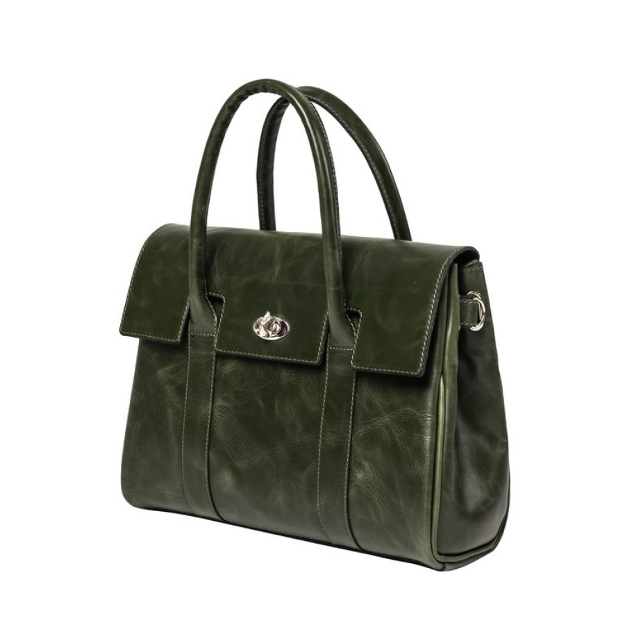 Деловая сумка Valenza Premium green (арт. 5076-11)